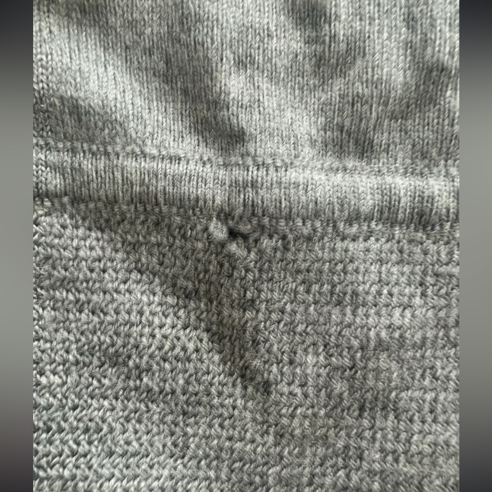 Lululemon sit in lotus wrap - size 8 - merino wool - gray - Picture 5 of 15